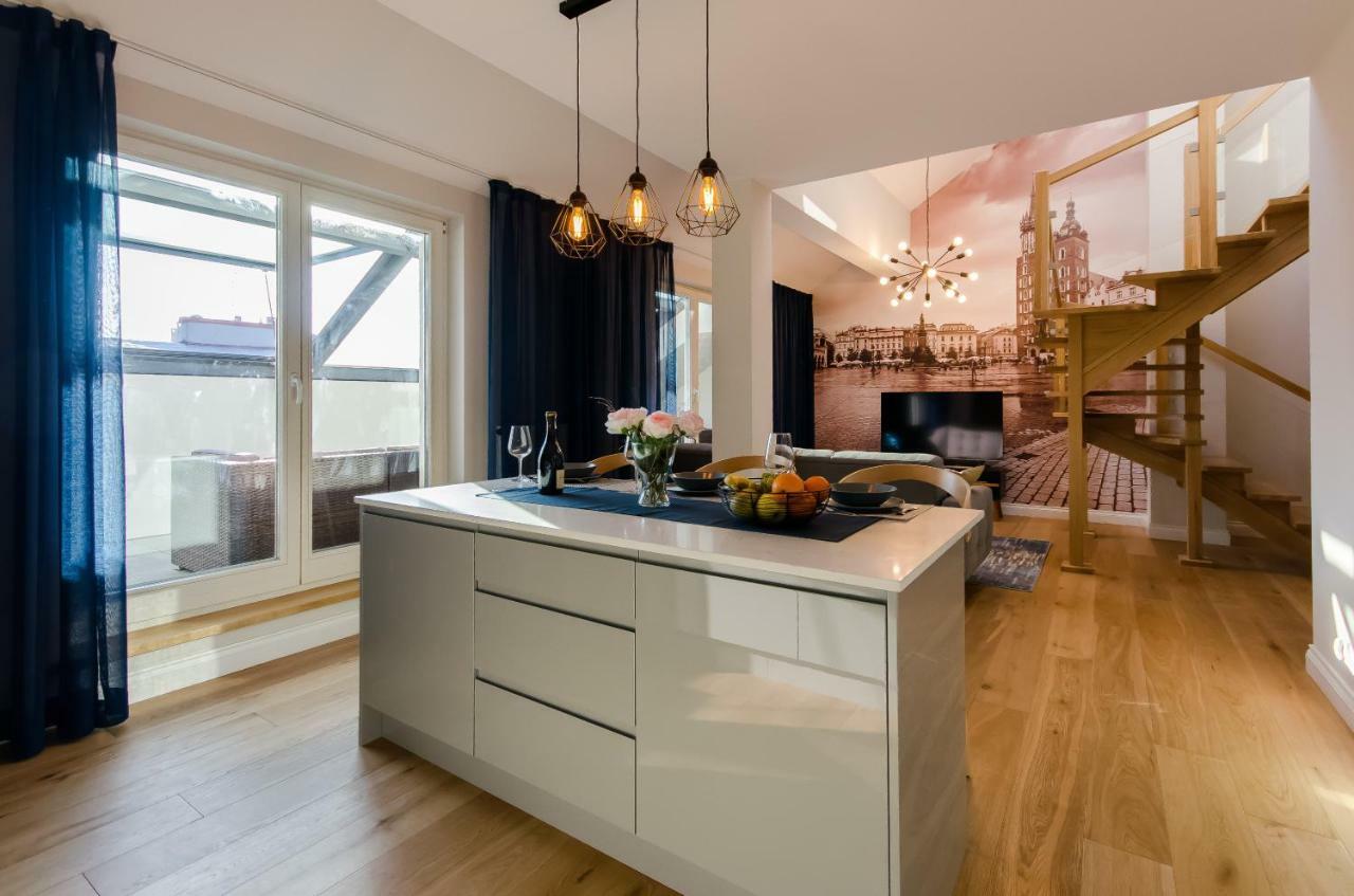 Kazimierz Penthouse With Private Terrace Apartment Krakau